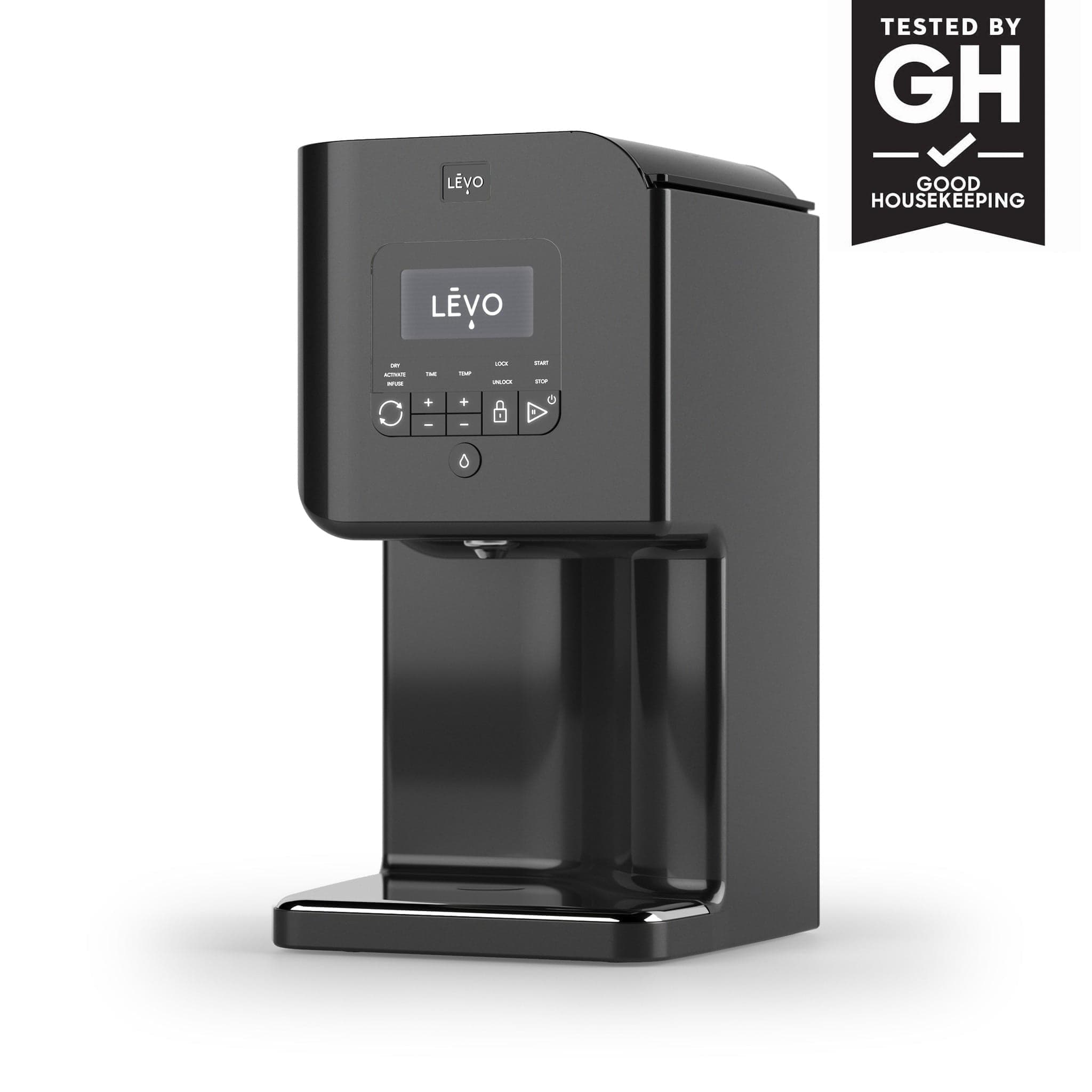 LEVO II in Licorice Black. Dry, Activate, and Infuse your herbs to make edibles, infused brownies, rice krispy treats, and even infused savory meals for breakfast, lunch, and dinner.