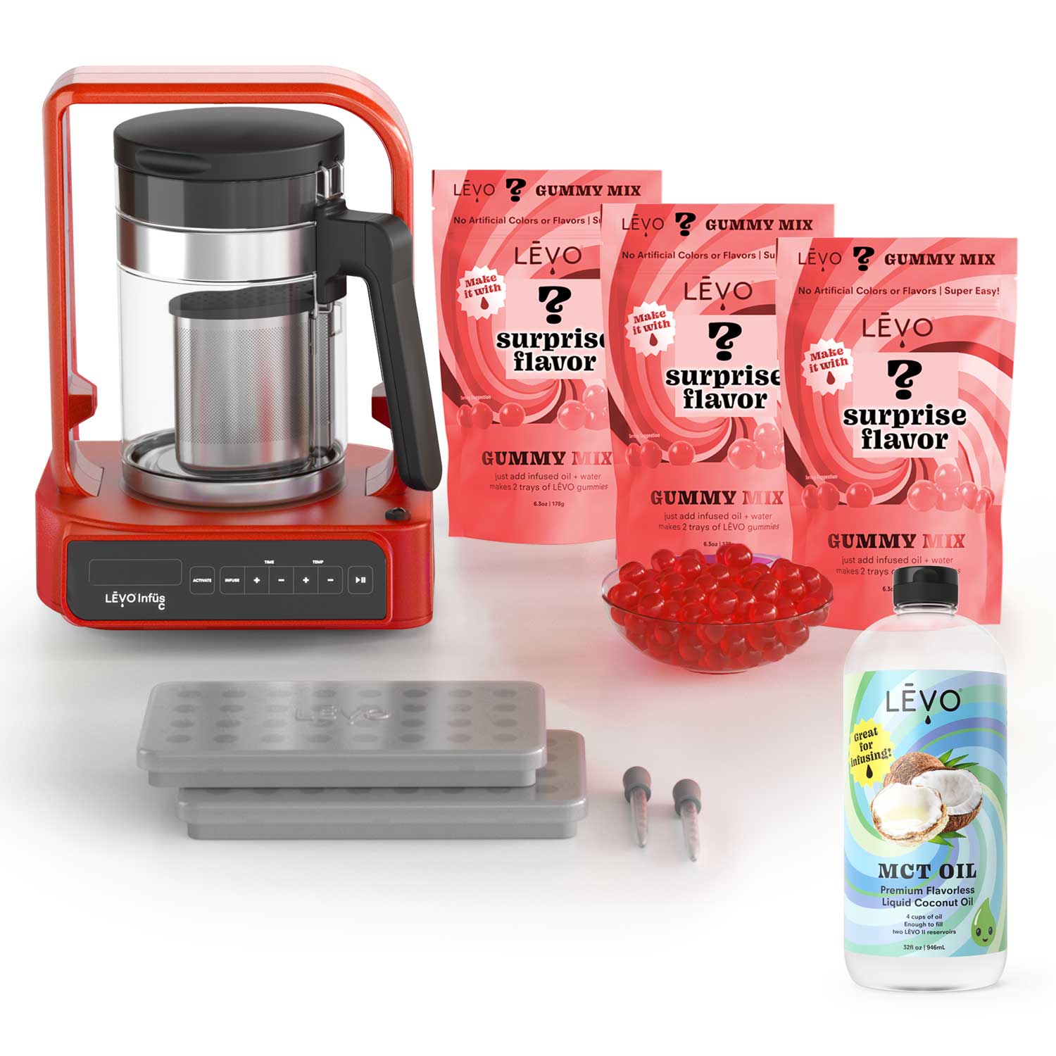 Gummy Edibles Making Kit with LĒVO C