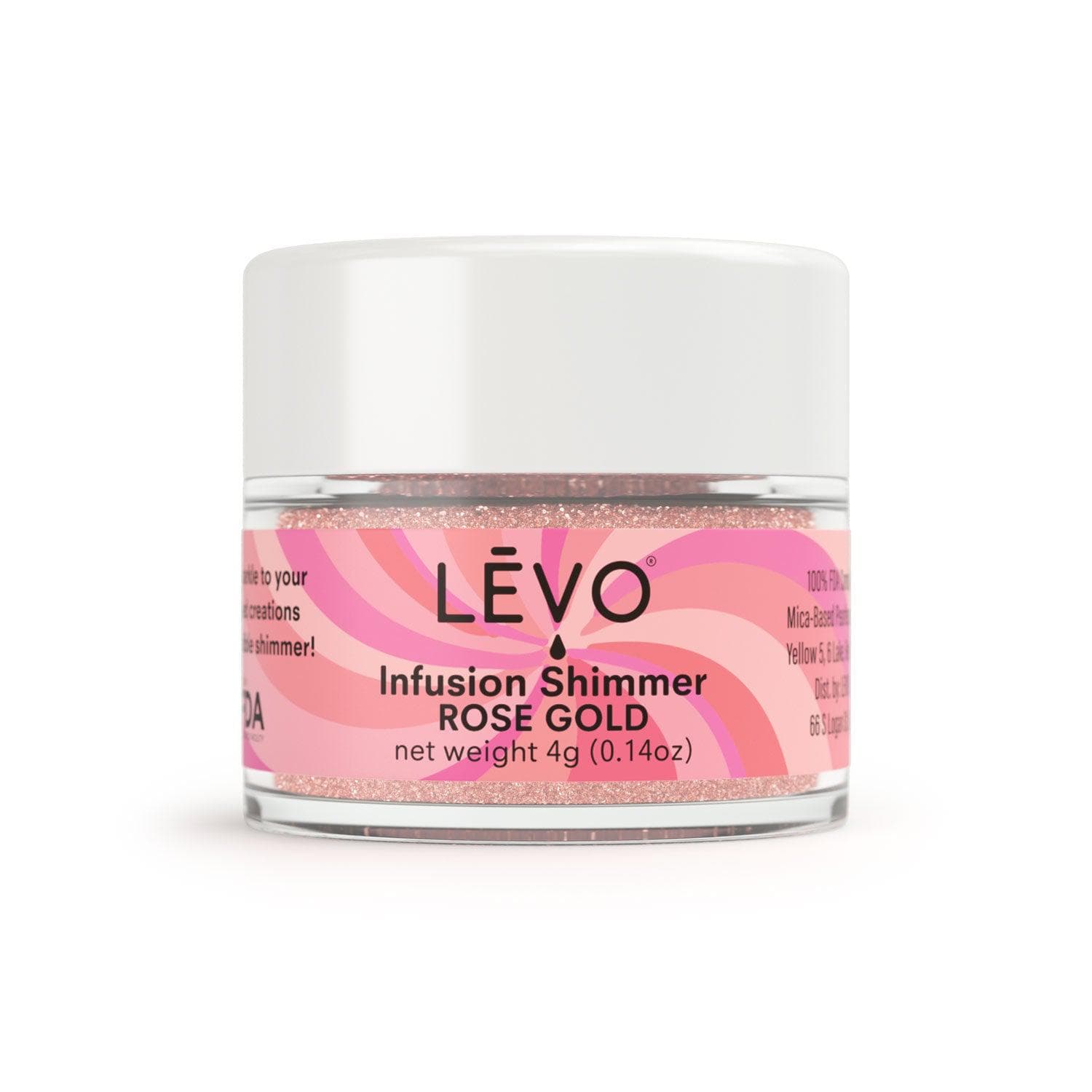Rose gold infusion shimmer