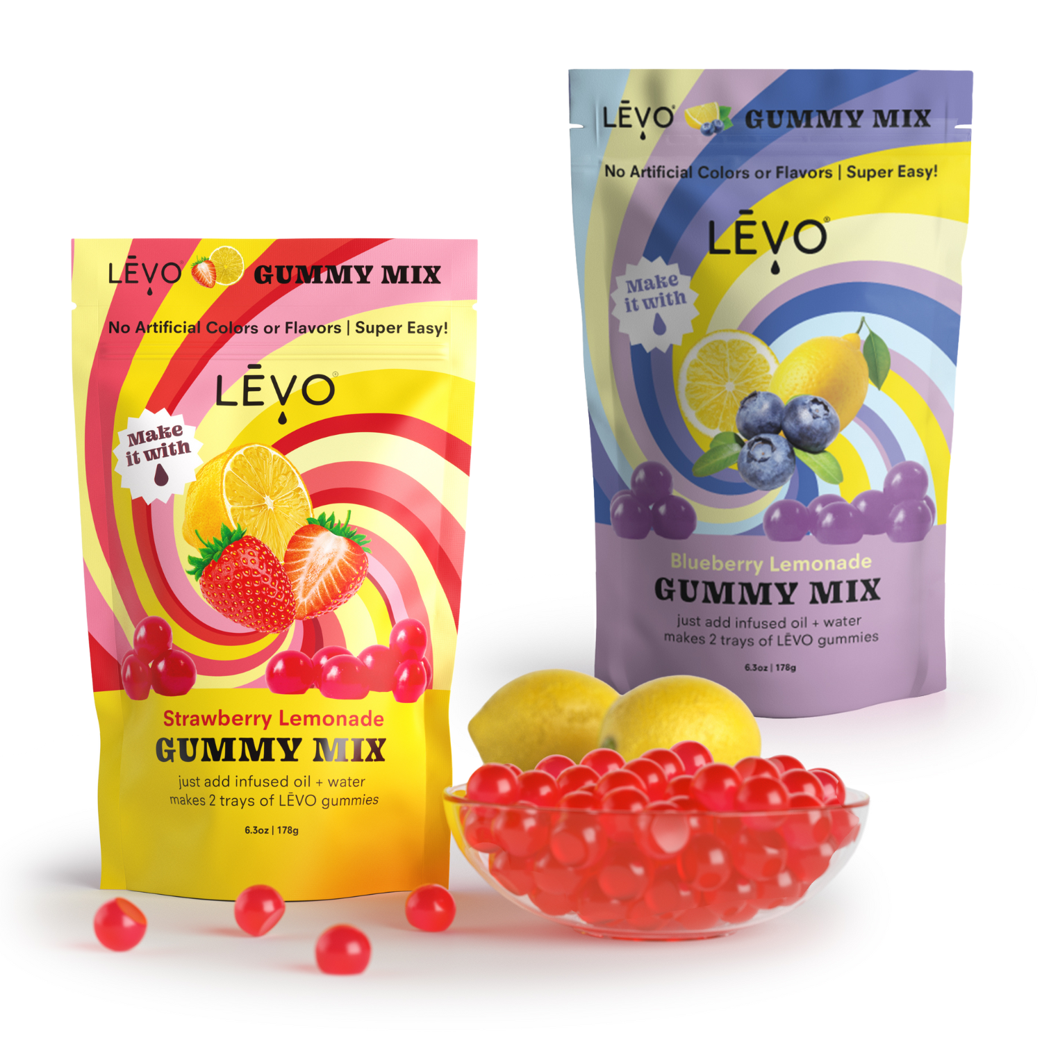 Gummy Mix - Strawberry Blueberry Lemonade Duo