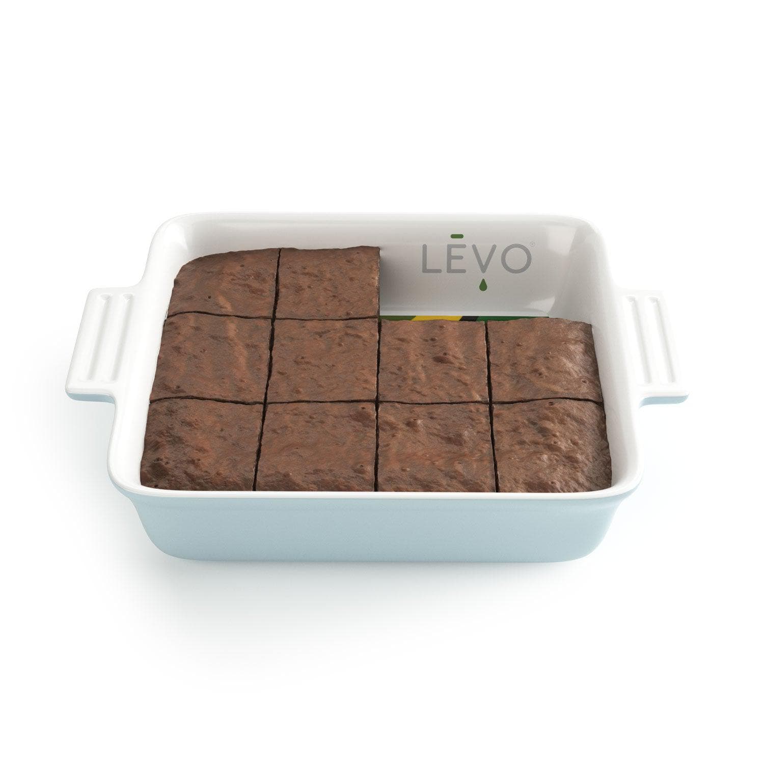 Want to bake a brownie, rice krispies treats, or infused fruit roll ups? Use the LEVO baking dish.