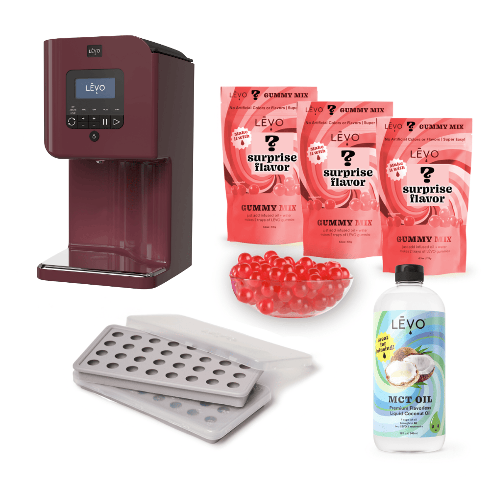 Gummy Edibles Making Kit with LĒVO II+