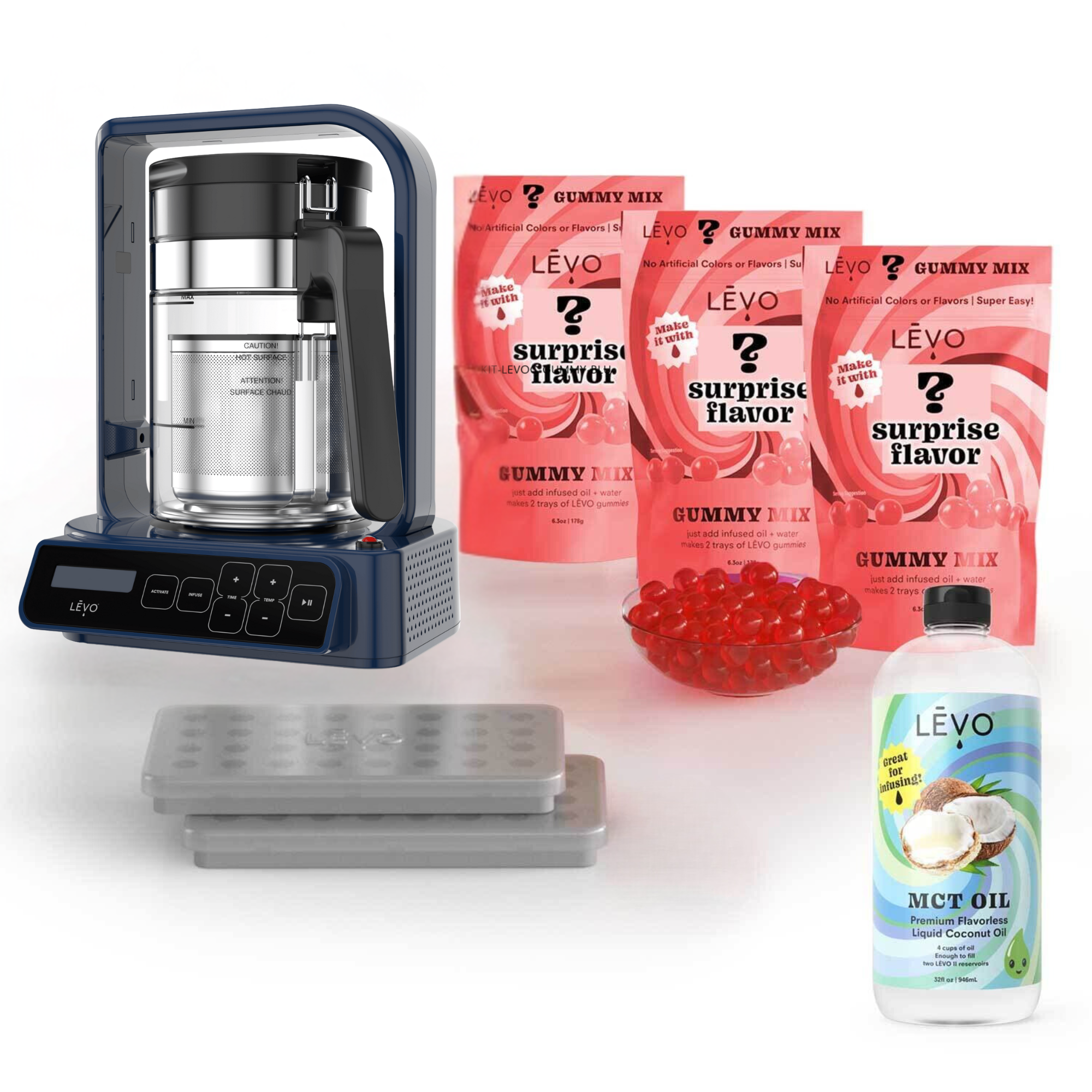 Gummy Edibles Making Kit with LĒVO C