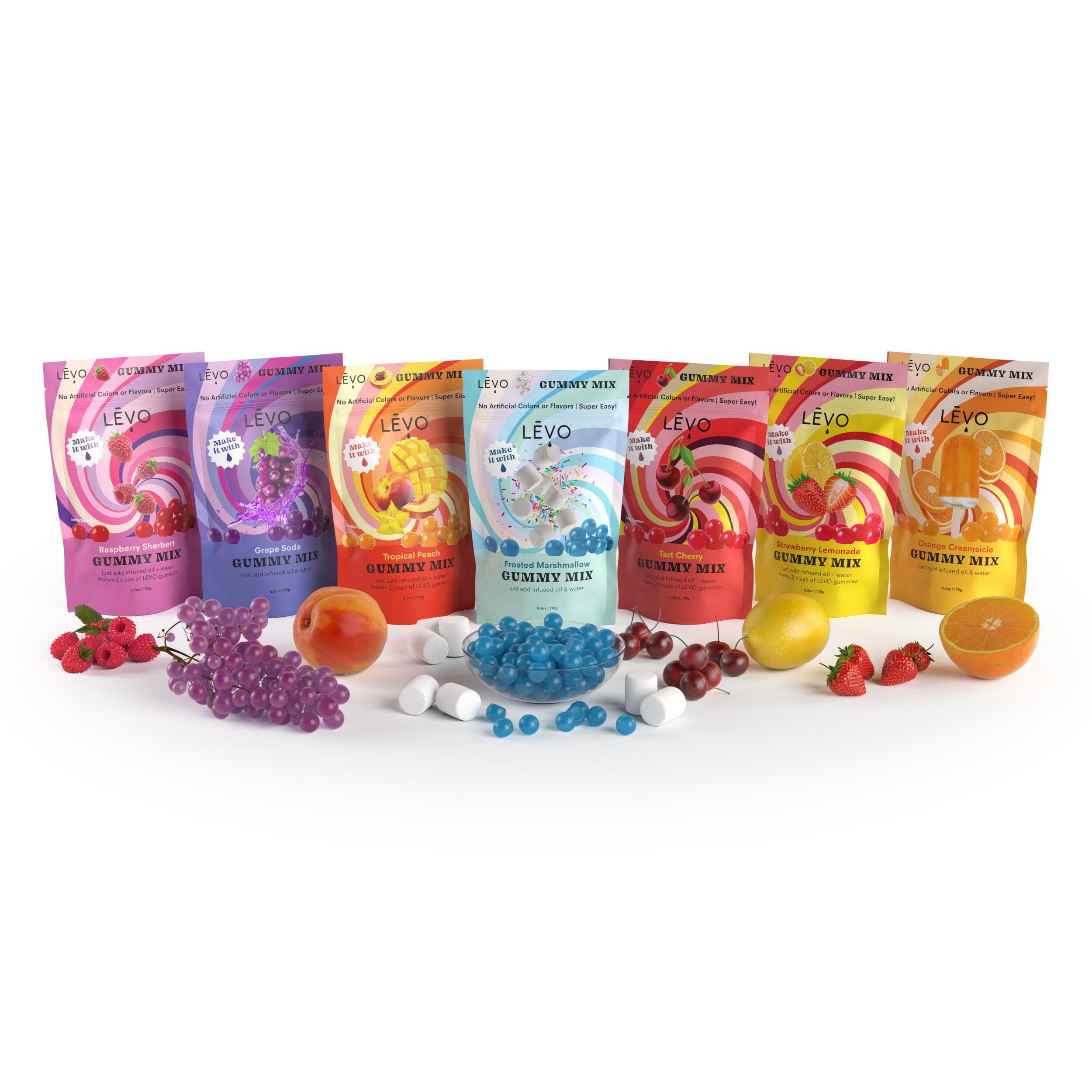 LEVO Gummy Mix variety 7 pack. Try all 7 flavors.