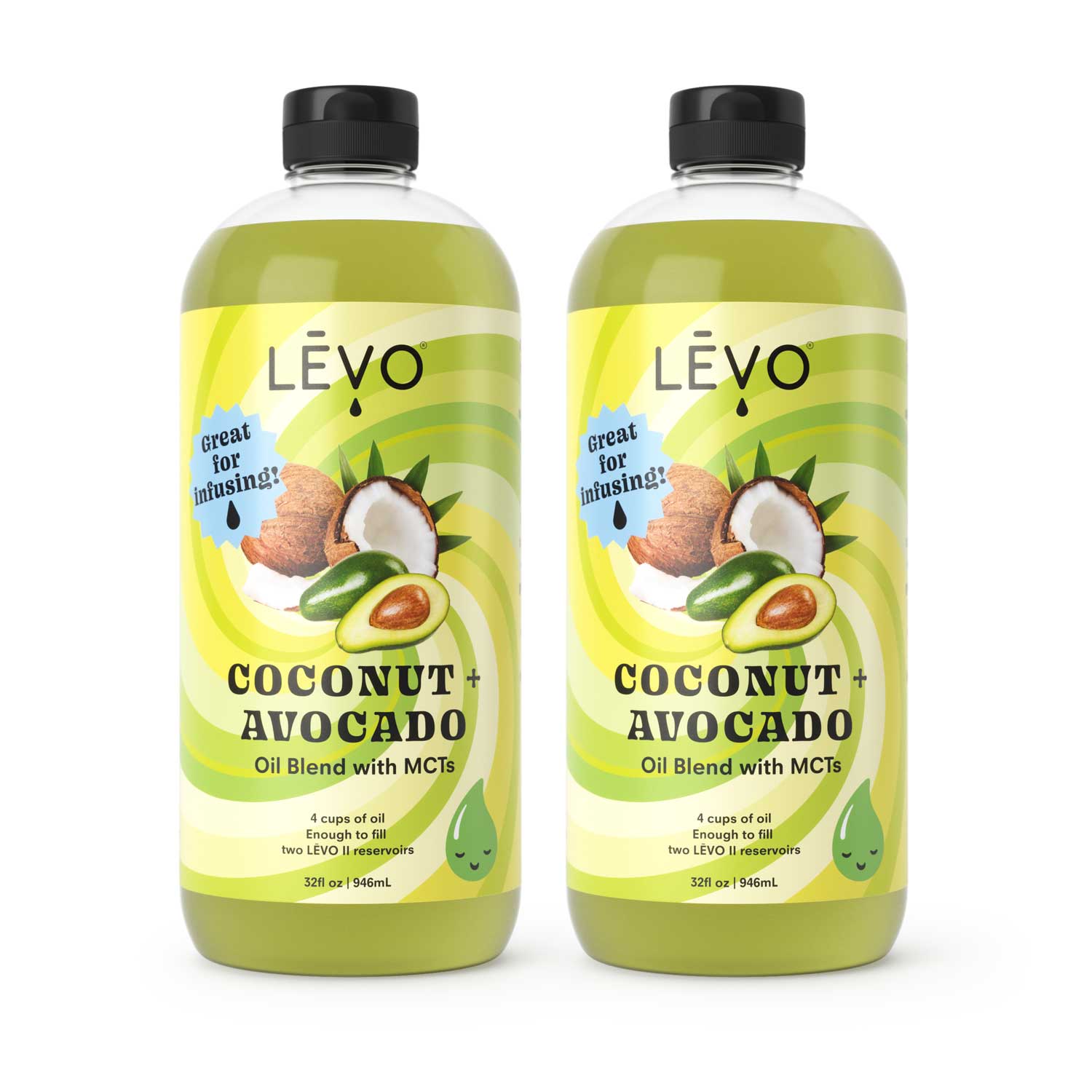 LEVO is your one stop shop for your favorite infusion machine, LEVO II, and the best high quality oils to use with your machine. Try this Coconut plus Avocado oil blend with MCTs. Great for infusing!