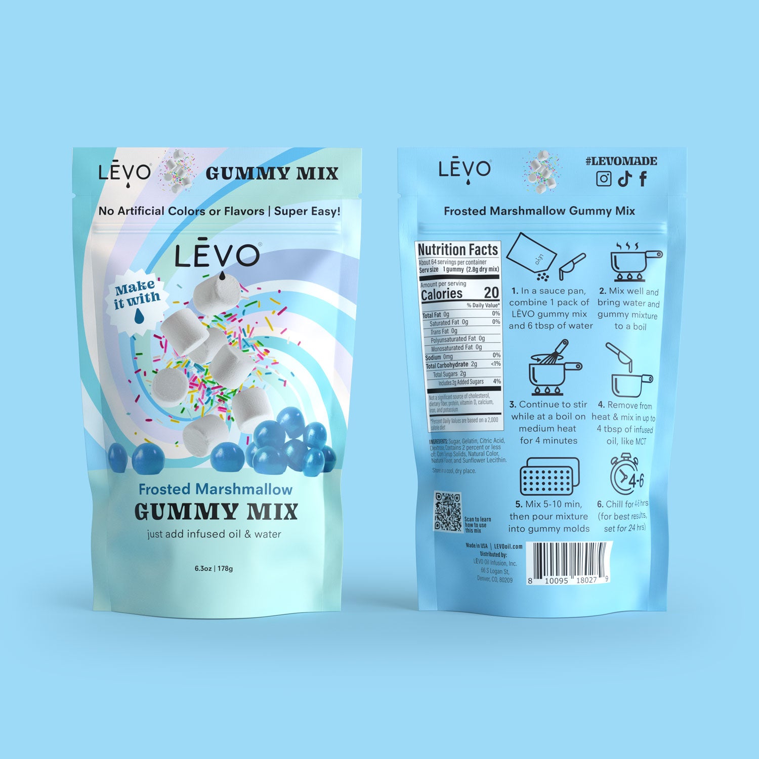 Gummy Worm Silicone Molds – LEVO Oil Infusion, Inc — Canada