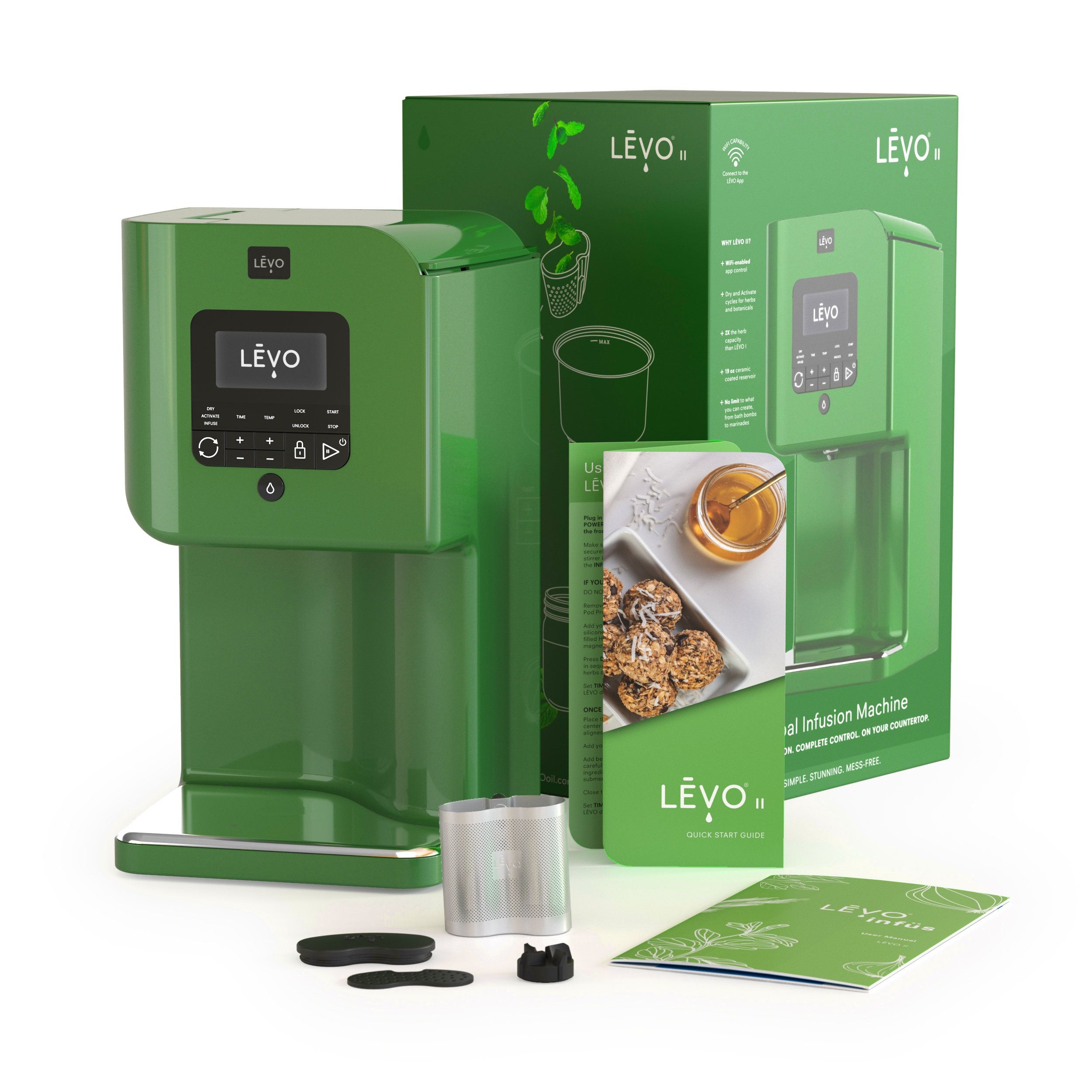 LEVO II comes with everything you need to start infusing right away.