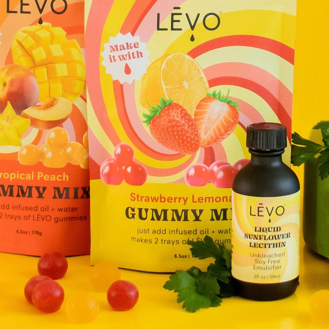Take your edibles to new heights with LEVO liquid sunflower lecithin, which is a soy-free emulsifier.